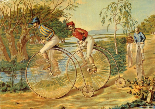 Коллекцию антикварных велосипедов покажут в музее-заповеднике
