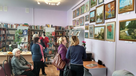 Выставка работ учеников художественной студии Ираиды Копьевой открылась в Вологде