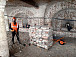 В Кирилло-Белозерском музее-заповеднике идет реставрация крепостных стен Нового города. Фото КБМЗ