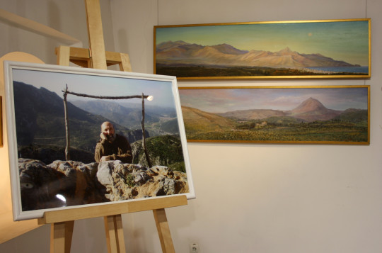Природу России и Греции увидят вологжане на выставке художника Валерия Антонова