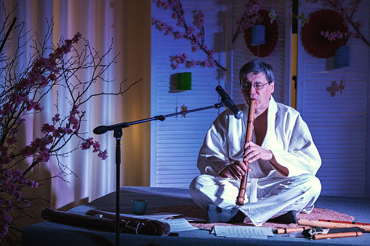 Японскую флейту сякухати услышат вологжане на концерте «Звук поверх времени»