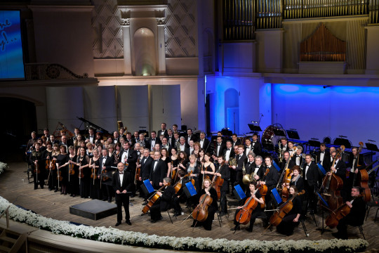 В «виртуальном зале» Вологодской филармонии покажут концерт Российского государственного симфонического оркестра кинематографии