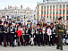 Шествие колонны Бессмертного полка по площади Революции