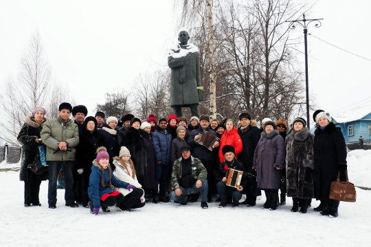 Традиционная встреча у памятника Николаю Рубцову пройдет в день рождения поэта