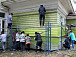 Мэр Вологды, градозащитники и волонтеры приняли участие в акции по покраске дома Засецкого