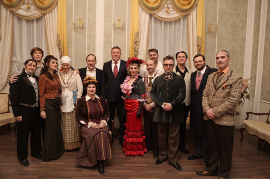 Олег Кувшинников принял участие в центральном мероприятии открытия Года театра в Вологодской области