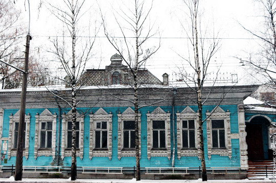 В доме купца Якова Бурлова идут реставрационные работы