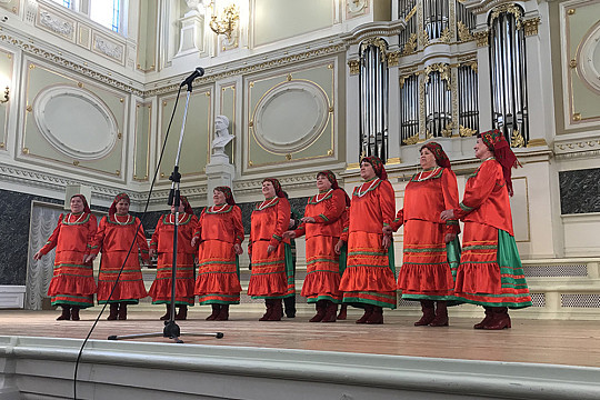 Творческие коллективы Вологодчины выступили на фестивале в Санкт-Петербурге