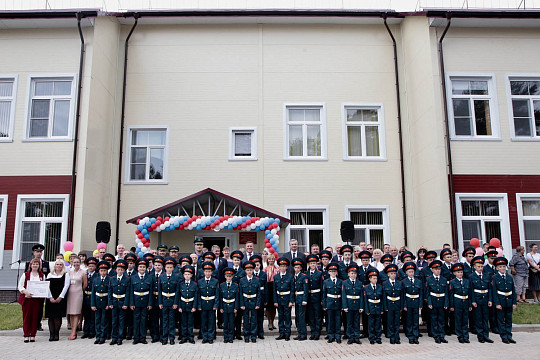 Современную кадетскую школу открыли в центре «Корабелы Прионежья» во время фестиваля «Наследники традиций» 