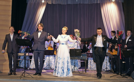 «Культурный экспресс» стартовал в Тотемском районе концертом к 85-летию Николая Рубцова