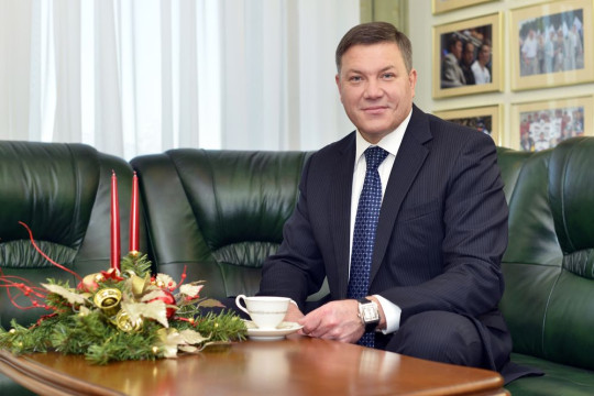 Новогоднее поздравление Губернатора Вологодской области Олега Александровича Кувшинникова