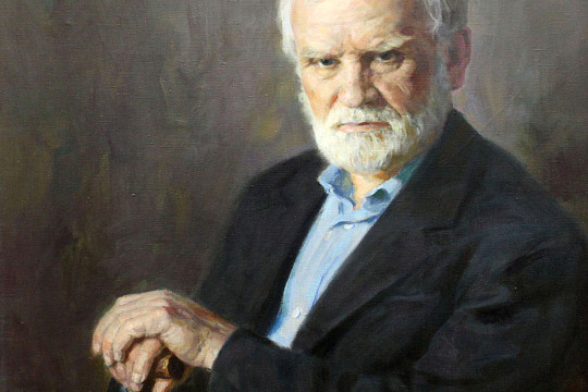 В день памяти Василия Белова вологжанам представят портрет писателя, созданный Олегом Бороздиным