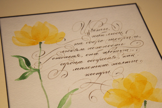 Мир поэзии и сказок, воплощенный в каллиграфии: рассматриваем работы Екатерины Пальгуновой