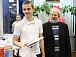 Алексей Соболев (3 место в номинации «Историю города N») и член жюри, главный редактор журнала «Вологодский ЛАД» Андрей Сальников