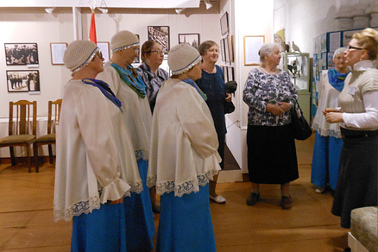 В Устюженском музее прошло заседание поэтического объединения «Рифма», посвященное 70-летию Победы