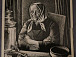 Портрет матери Белова Анфисы Ивановны – одна из иллюстраций Юрия Воронова к книге «Лад»