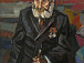 Корбаков Владимир Николаевич(1922-2013). Русский солдат (портрет Александра Ивановича Брагина). 1981. Холст, масло. ВОКГ.