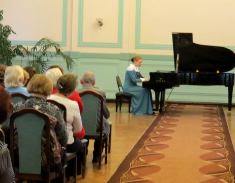 Концерт к 75-летию В. Гаврилина в областной библиотеке