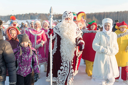 28 декабря в Вологде побывал Дед Мороз