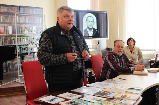 Леонид Вересов представил вологжанам книгу «Письмо другу» – литературную реконструкцию идеи Николая Рубцова