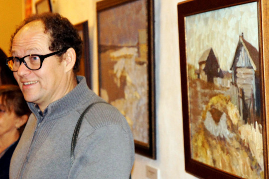 «Простор, красота и духовность России» – на выставке живописи Андрея Алёхина в Кирилло-Белозерском музее-заповеднике