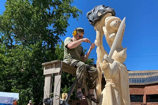 Фестиваль деревянных скульптур «Богатыри земли русской» пройдет в Череповце