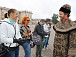 На Кремлевской площади гостей встретил Иван Грозный