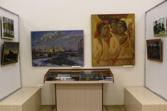 Любителям живописи посвящает Белозерский музей новую выставку
