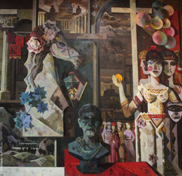 Выставка работ последнего года жизни Александра Пантелеева открылась в его мемориальной мастерской