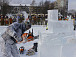 IX Фестиваль-конкурс ледяных скульптур в 2021 году был посвящен 60-летию первого полета человека в космос. Фото vk.com/festiva_che