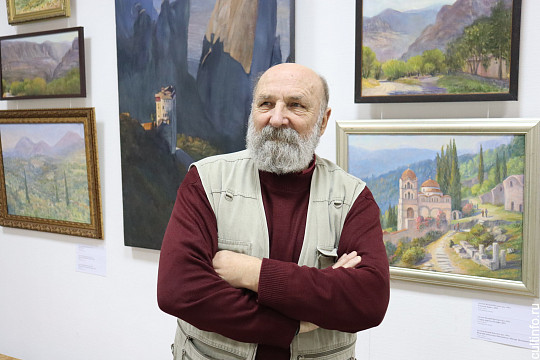 Частичку солнечной Греции в Вологде можно увидеть на выставке художника Валерия Антонова
