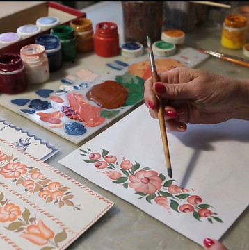 Студия «Вологодские росписи» открывает набор на новый учебный год 