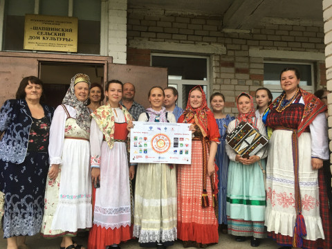 Студенты ВоГУ и областного колледжа искусств побывали с фольклорной экспедицией на родине Василия Белова