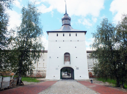 Казанская башня Кирилло-Белозерского музея-заповедника открывается после реставрации