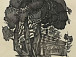 Бурмагин Н.В., Бурмагина Г.Н. Из серии «Архитектурные памятники Вологды». 1970-1971. Бумага, ксилография