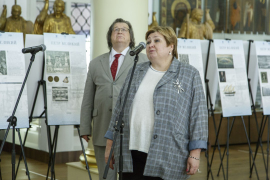 В Кирилло-Белозерском музее-заповеднике отметили юбилей Петра I конференцией и открытием выставок