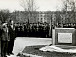 Фото закладного камня обелиска Воинской славы вологжанам – героям Советского Союза в Кировском сквере