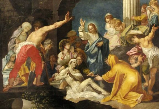 Полотно «Воскрешение Лазаря» голландского художника XVII века показывает Вологодская картинная галерея в проекте «Экспонат»