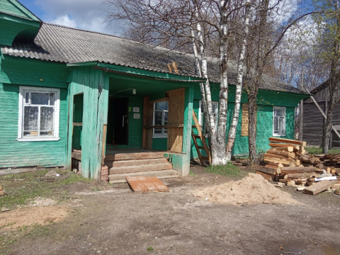 В Сямженском районе ремонтируют Житьёвский Дом культуры 