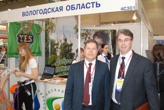 Вологодская область представлена на международной туристской выставке «Интурмаркет-2014»