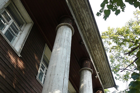 В Вологде начали ремонтировать дом Пузан-Пузыревского 