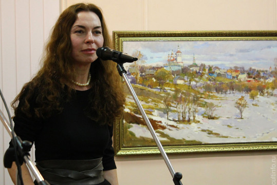 Вологжан приглашают на творческую встречу с художником Ольгой Карпачёвой