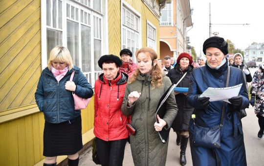 Первые интерактивные экскурсии по микрорайонам города прошли в Вологде 