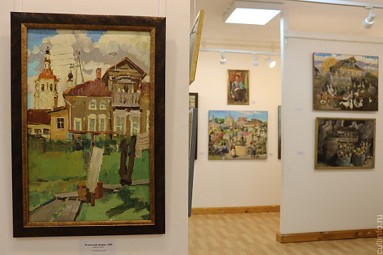 На выставку «Праздничный день» приглашает художник Аркадий Поляков 