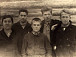 Редколлегия школьной стенгазеты Подосиновской средней школы, 1939 год. Владимир Тендряков - крайний справа.