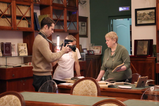 В Вологде проходят съемки документального фильма о Викторе Астафьеве