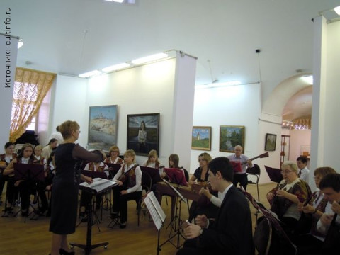 Выступление оркестра русских народных инструментов «Карусель»