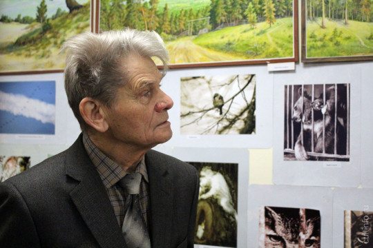 Произведения по мотивам картин Ивана Шишкина и фотографии-размышления показал архитектор Григорий Парфенов в Вологде