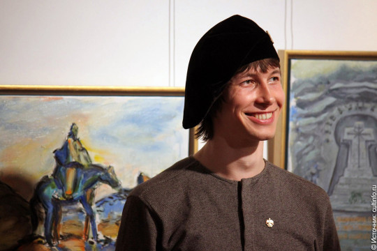 Алекс Долль, почетный член Российской академии художеств, представил вологжанам выставку «По следам Александра Суворова в Швейцарии»