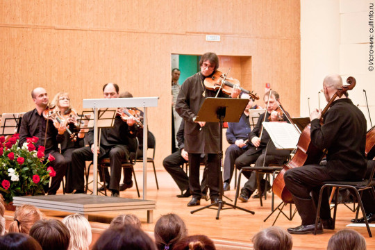 Знаменитый камерный оркестр «Солисты Москвы» под управлением Юрия Башмета выступил в Вологде